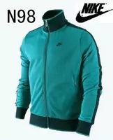 nike veste zippee n98a-coupe-green sweat